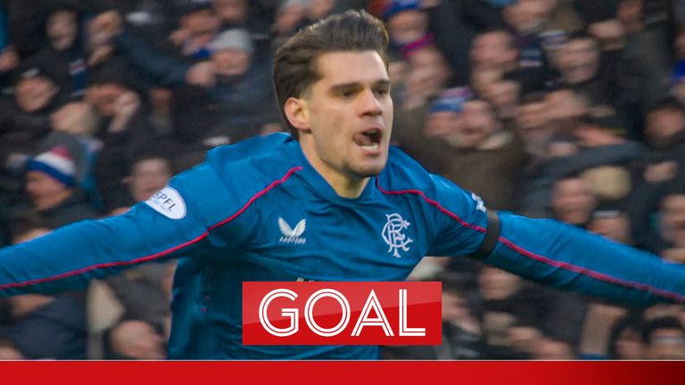 Rangers 1-0 Celtic: Hagi's goal