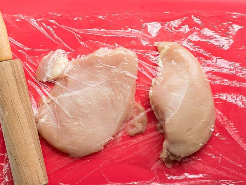 Pound Chicken Breasts for Chicken PIccatta