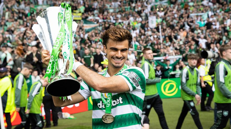 Jota won five trophies during his spell at Celtic, including two league titles