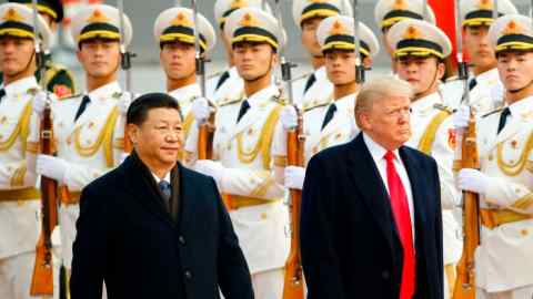 US President Donald Trump and Chinese President Xi Jinping